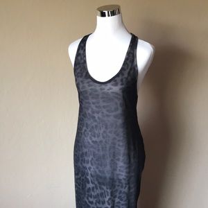 H & M Leopard Print Beach coverup / Dress